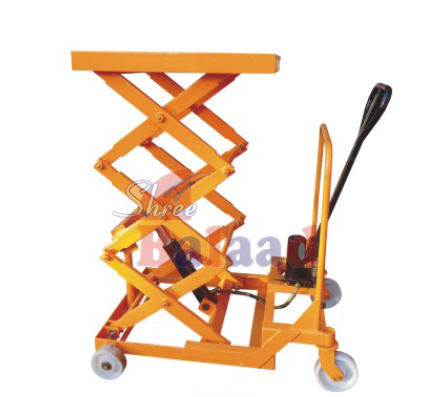 Manual Lift Table With Wheel