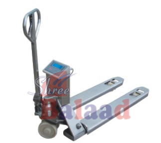 Stainless Steel Weighing Scale Pallet Truck